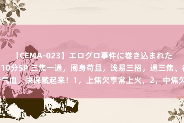 【CEMA-023】エログロ事件に巻き込まれた 人妻たちの昭和史 210分SP 三焦一通，周身苟且，浅易三招，通三焦、行气血，快保藏起来！1，上焦欠亨常上火，2，中焦欠亨常纳差，3，下焦欠亨常便难