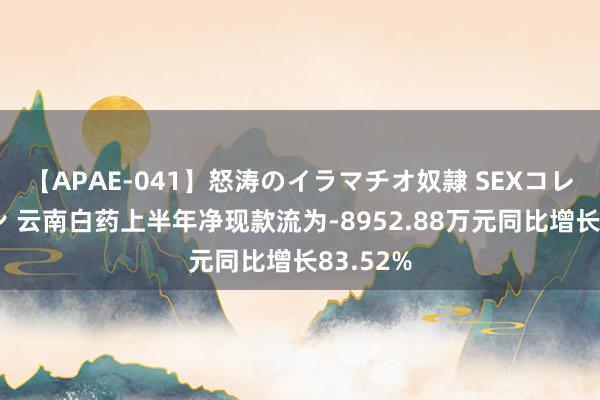 【APAE-041】怒涛のイラマチオ奴隷 SEXコレクション 云南白药上半年净现款流为-8952.88万元同比增长83.52%